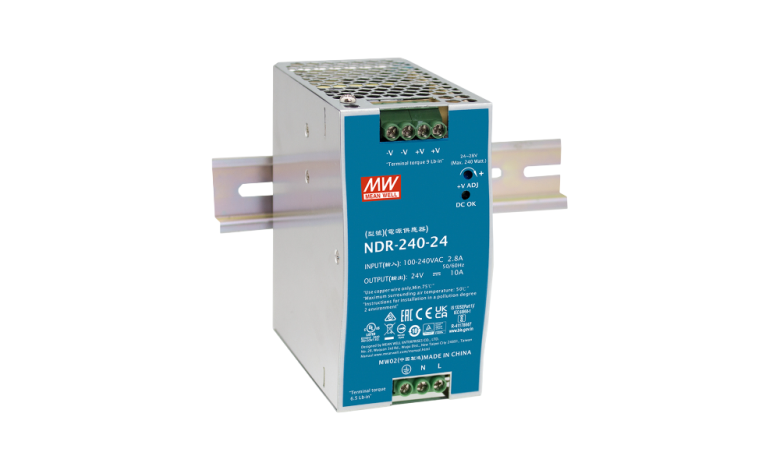MEANWELL POWER SUPPLY NDR-240-24